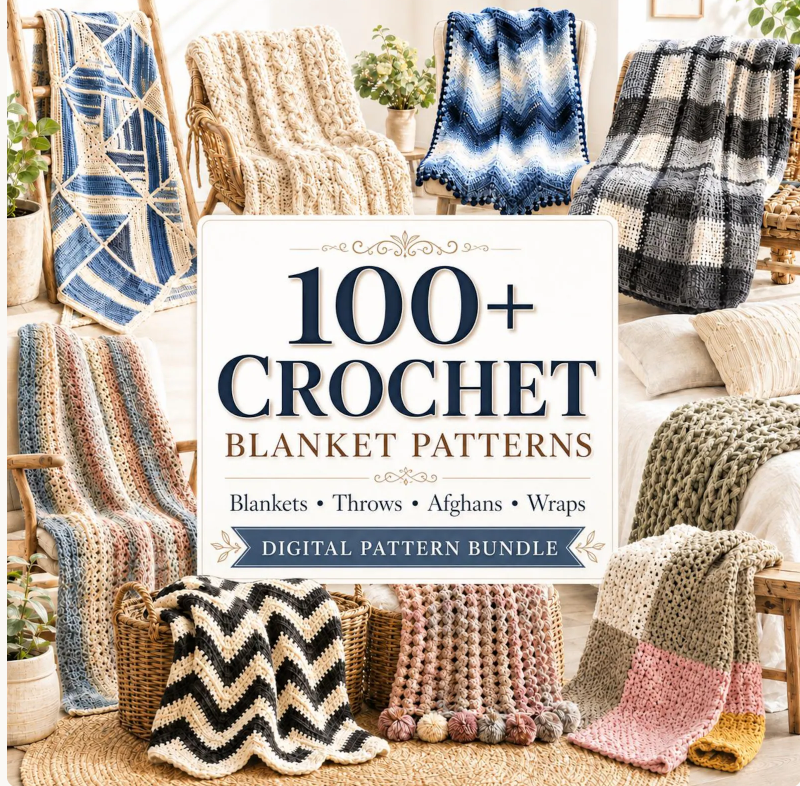 100 plus crochet blanket patterns with throws afghans baby blankets and textured designs