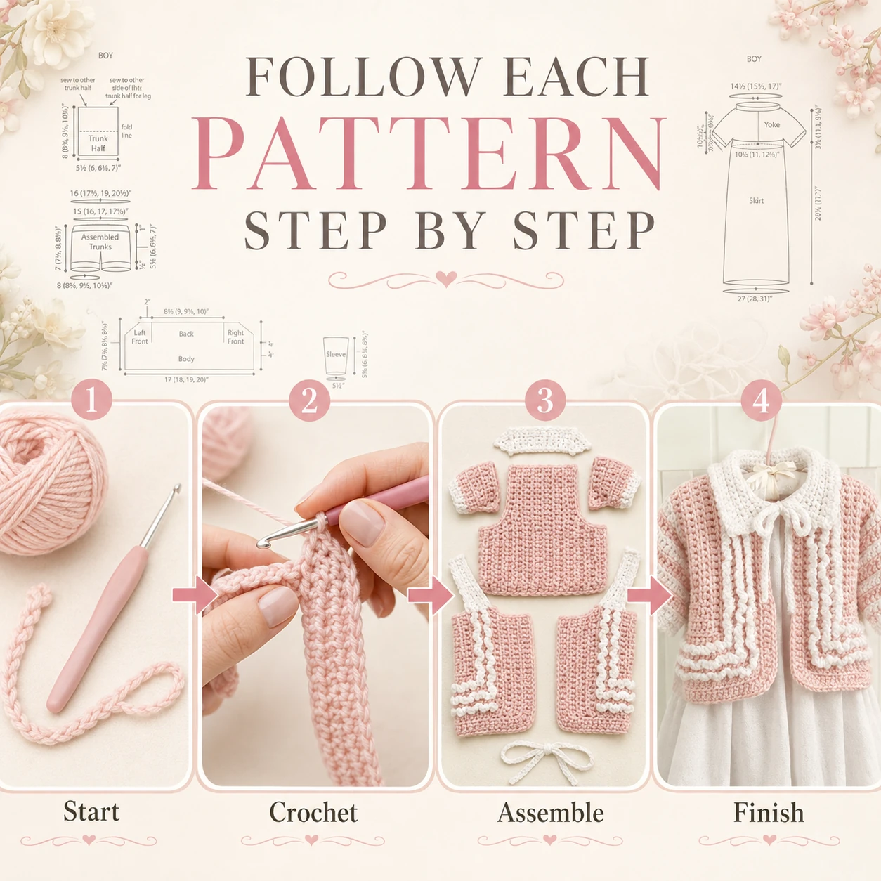 150+ Baby Crochet Patterns PDF | Clothes, Toys, Blankets & Accessories - Image 8