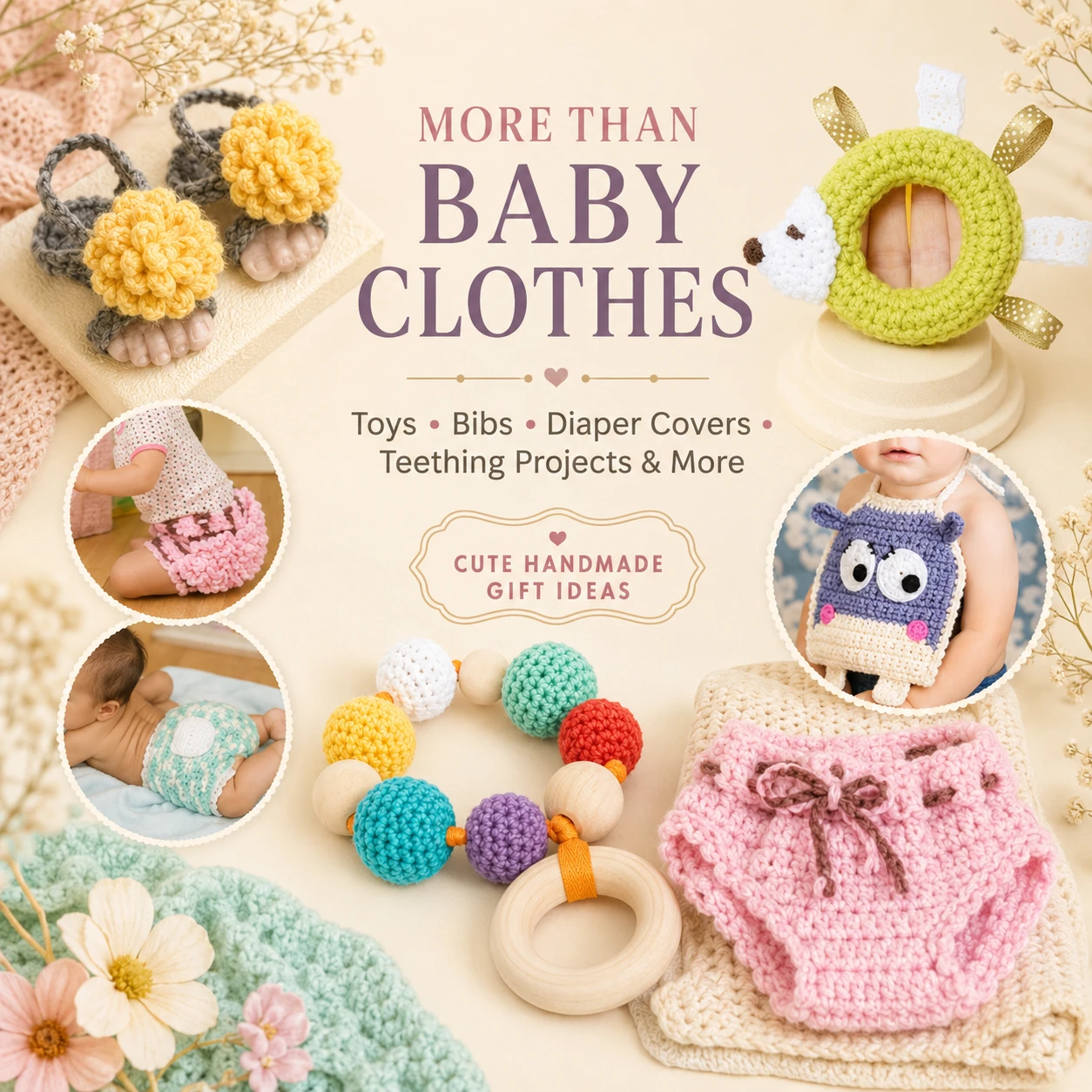 150+ Baby Crochet Patterns PDF | Clothes, Toys, Blankets & Accessories - Image 6