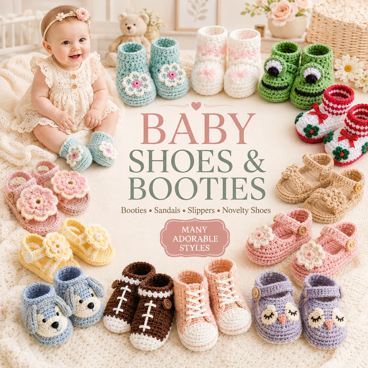150+ Baby Crochet Patterns PDF | Clothes, Toys, Blankets & Accessories - Image 7