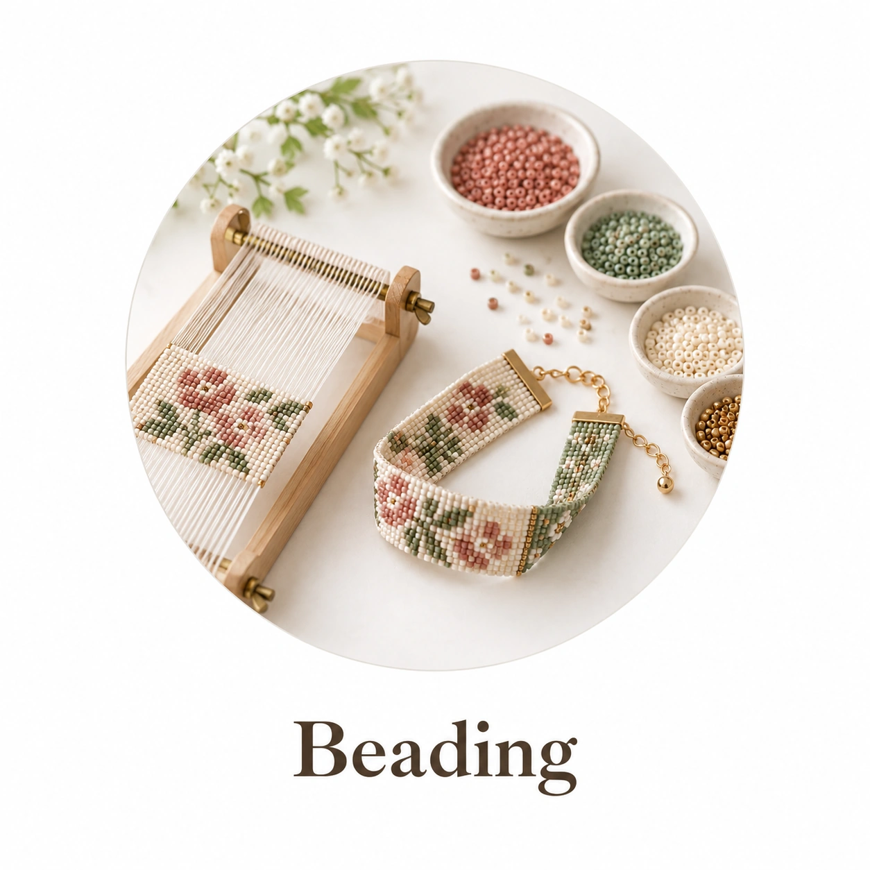 Beading with seed beads, bead loom bracelets and jewelry making