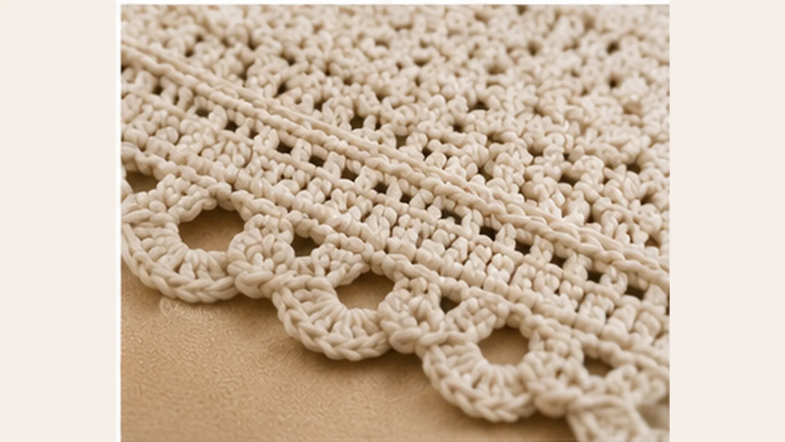 Crochet blanket borders with simple edging textured edging and contrasting color rounds