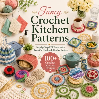 100+ Crochet Kitchen Patterns | Dishcloths, Potholders, Coasters & More PDF