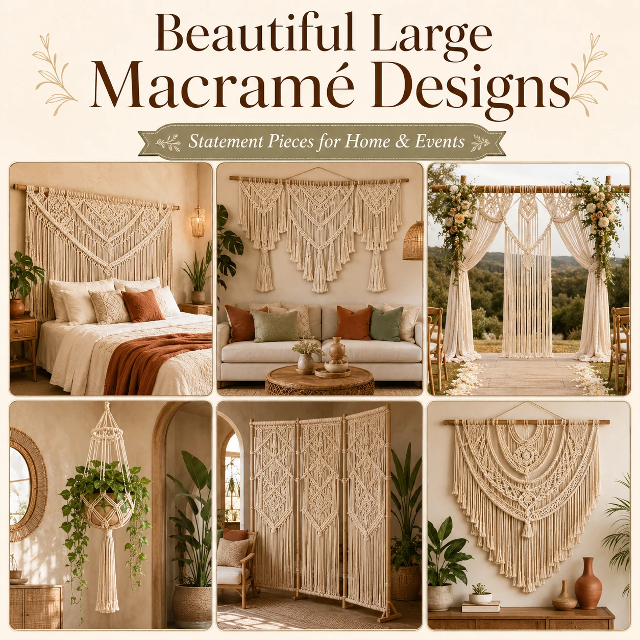 300+ Macramé Patterns PDF Bundle | Wall Hangings, Jewelry, Bags, Plant Hangers & Lampshades - Image 4