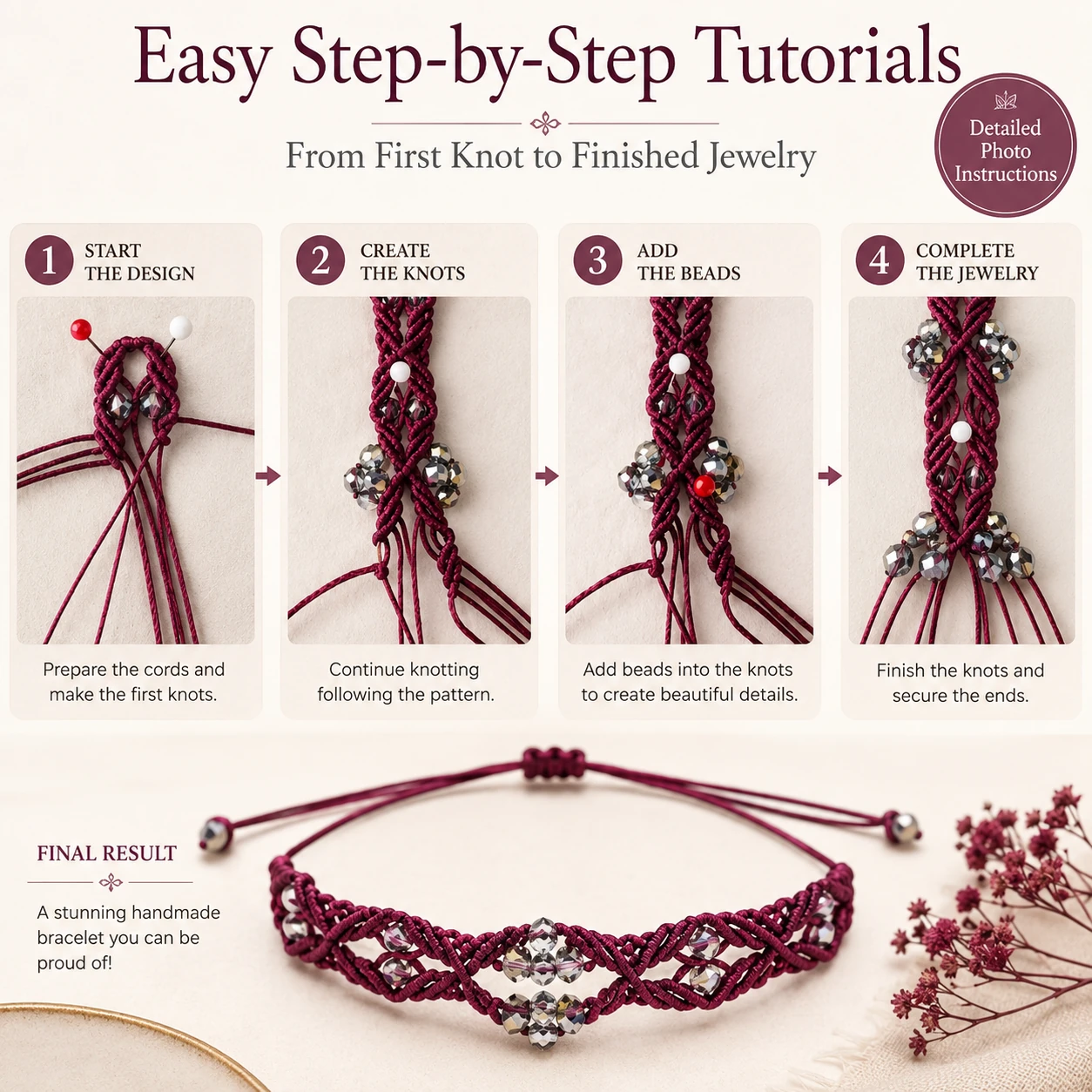 300+ Macramé Patterns PDF Bundle | Wall Hangings, Jewelry, Bags, Plant Hangers & Lampshades - Image 6
